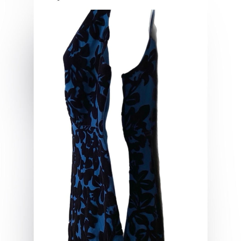 INC International Concepts Blue Sheath Midi Dress - Picture 7 of 8